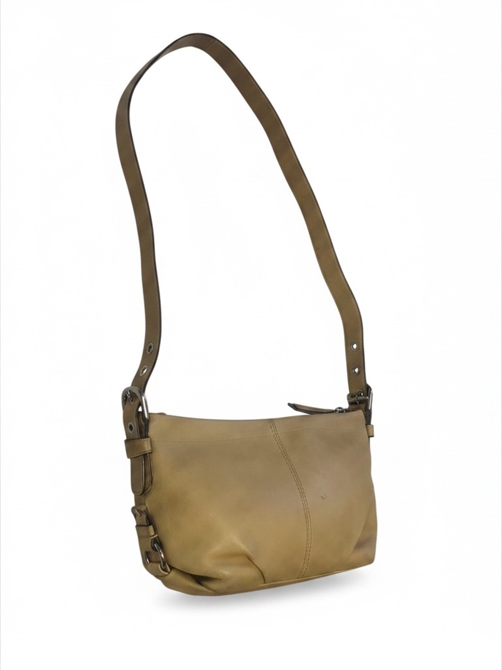 Coach Tan Leather Crossbody Bag